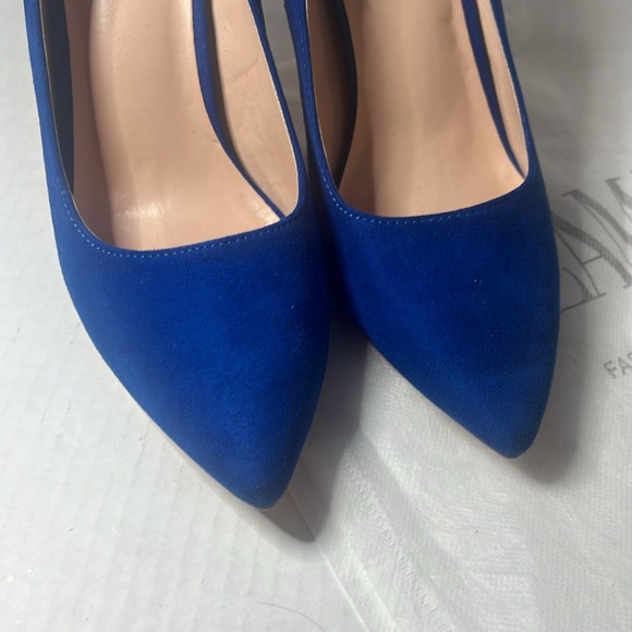 DREAM PAIRS Women's Closed Toe High Heels Dress Pointed Toe Wedding Pump Shoes - Picture 4 of 17